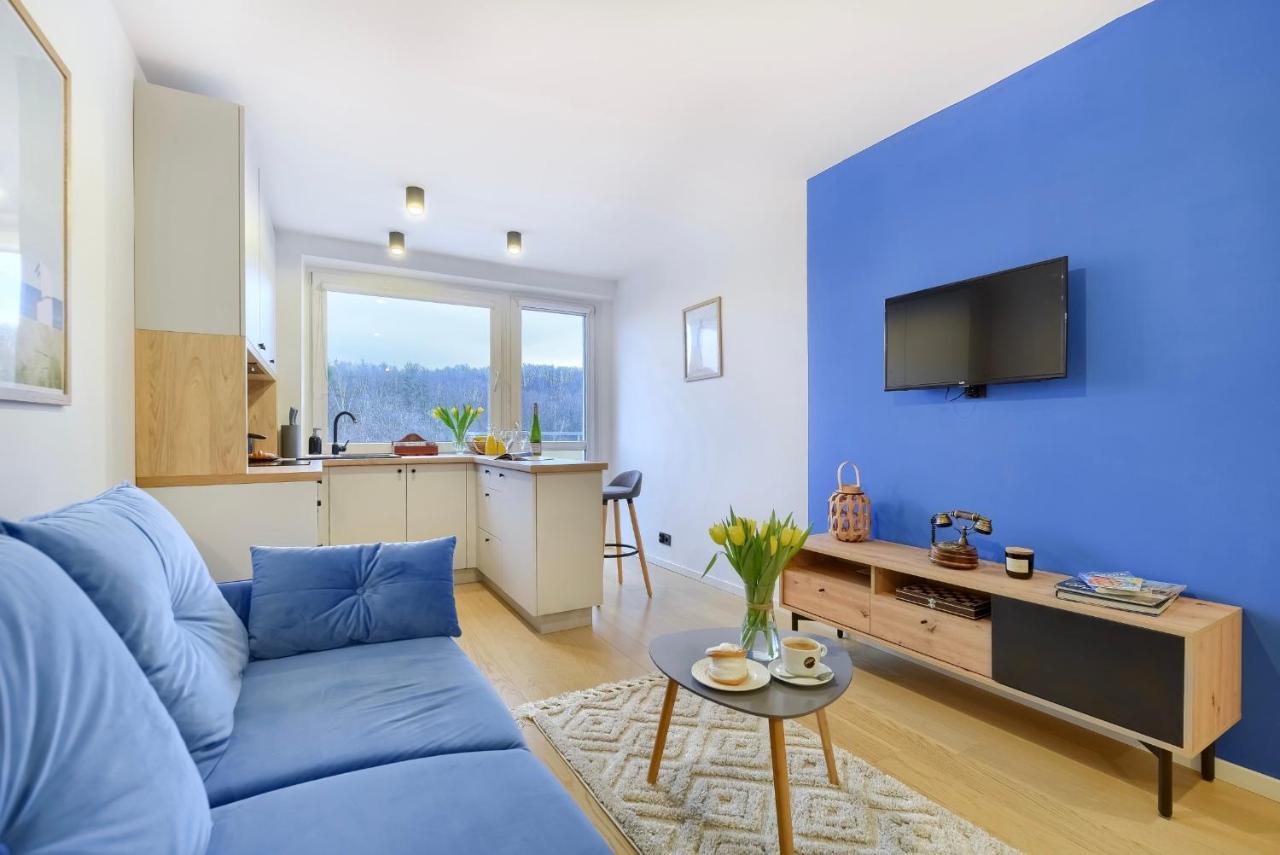 Apartament 4 Pory Roku Przy Plazy Z Widokiem Na Morze 그디니아 외부 사진